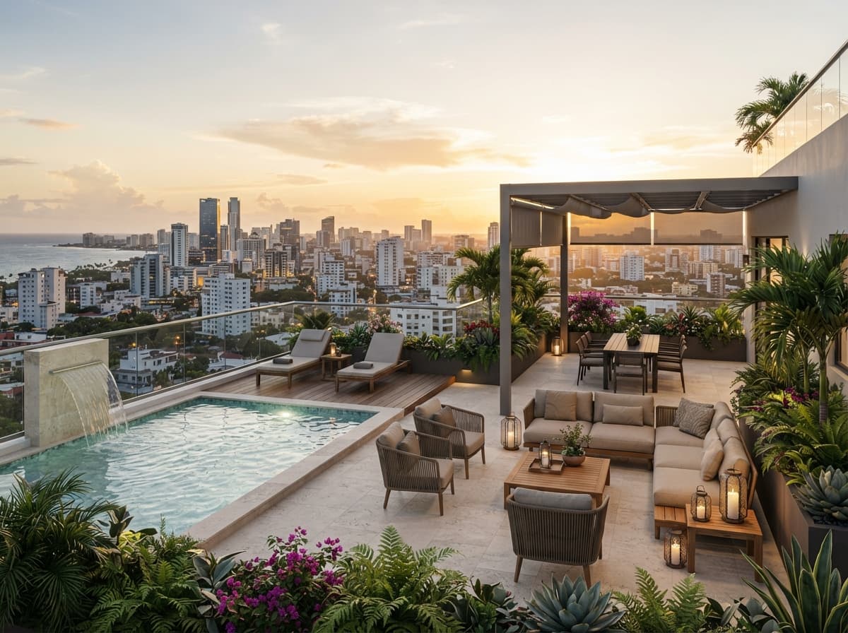 Penthouse en Los Jardines con línea blanca