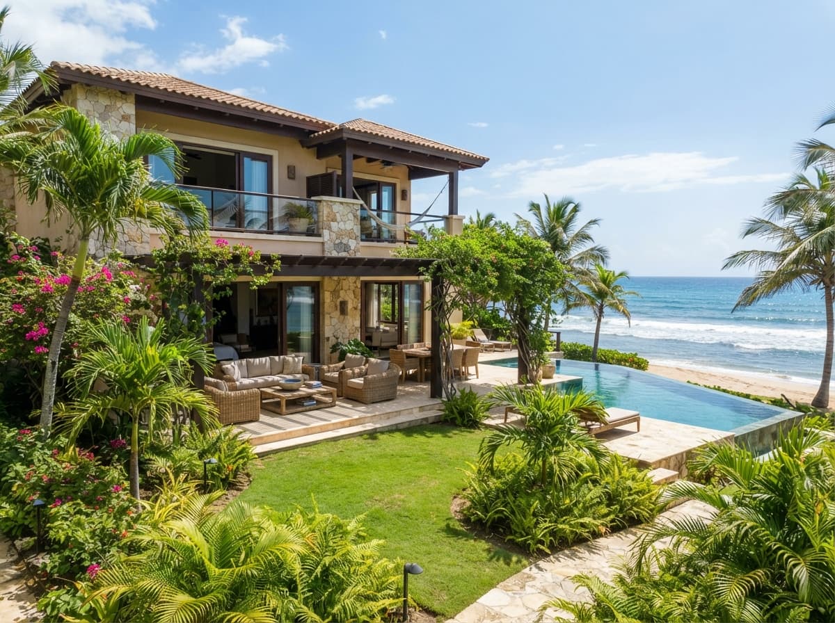 Villa en Juan Dolio con acceso a golf